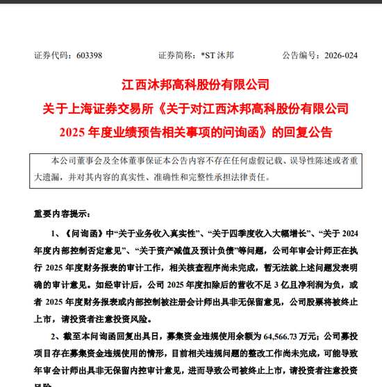  处罚落地，高管离职，*ST沐邦面临严峻考验；股价却意外强势拉升。 股票财经 处罚落地，高管离职，*ST沐邦面临严峻考验；股价却意外强势拉升。 股票财经