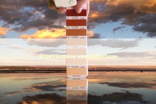 隐私泄露引发的深深不安 让我寻觅到可靠的沟通守护